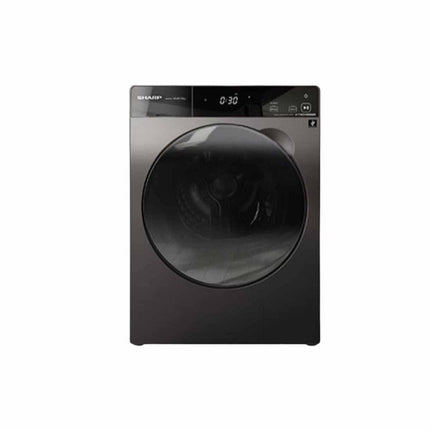 (DELIVERY KL & SELANGOR ONLY) SHARP ESFK852EMW 8.5KG FRONT LOAD J-TECH INVERTER WASHING MACHINE