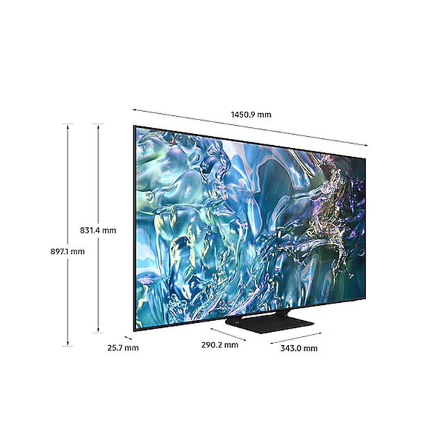 Samsung 65" QLED Q60D QA65Q60DAKXXM / Q70D  QA65Q70DAKXXM Television 4K Tizen OS Smart TV (2024) (FREE Hdmi Cable) (FREE TNG BY REDEMPTION)