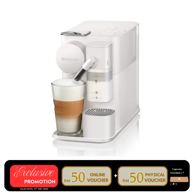 Nespresso Lattissima One F111 White Coffee Machine | BHB – Ban Hin Bee Nespresso Lattissima One F111 White Coffee Machine | BHB – Ban Hin Bee