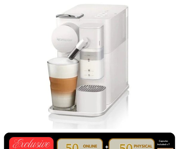 Nespresso Lattissima One F111 White Coffee Machine | BHB – Ban Hin Bee