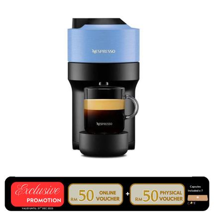 Nespresso GDV2-GB-BLNE Vertuo Pop Coffee Machine – Pacific Blue