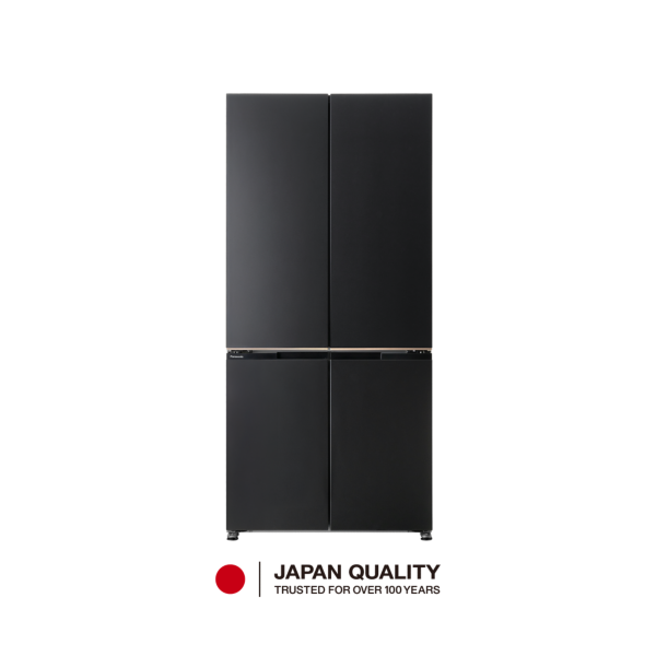 Panasonic NR-XZ550CWKM 550L multi-door refrigerator in Matte Black