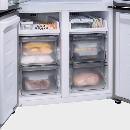 Panasonic NR-XZ550CWKM spacious freezer drawers