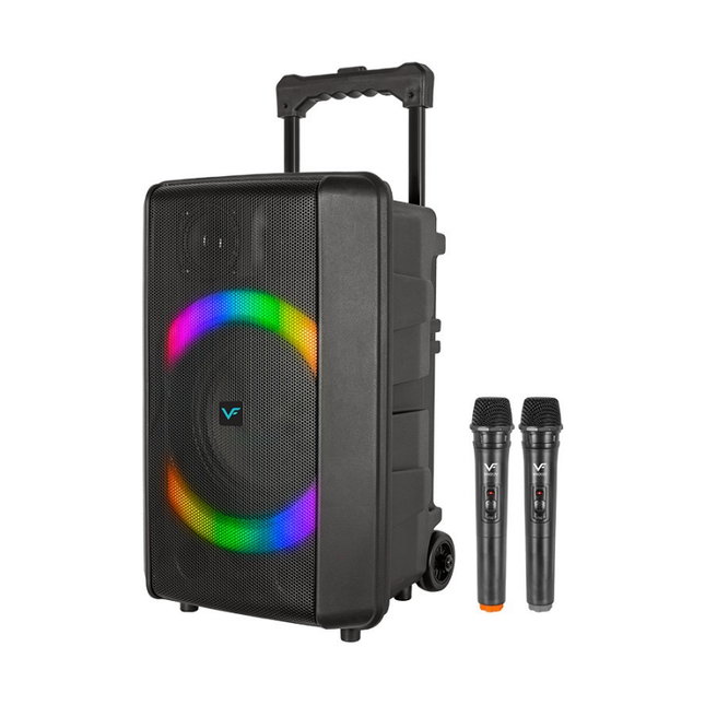 Vinnfier TANGO 600 WMV Portable Trolley Wireless Bluetooth Speaker 90W Max Karaoke USB Drive Micro SD card