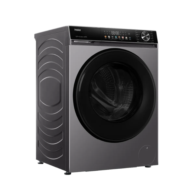 Haier HWD120-BP12357S8 Front Load Washer Dryer 12KG Wash + 7KG Dry AI Smart Wash HWD120BP12357S8 Mesin Basuh