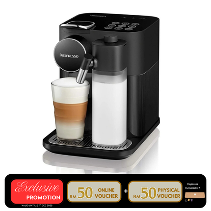 Nespresso F531-ME-BK-NE Gran Lattissima Coffee Machine – Black